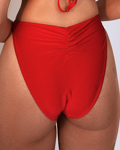 Red Swimwear Bottoms for Women